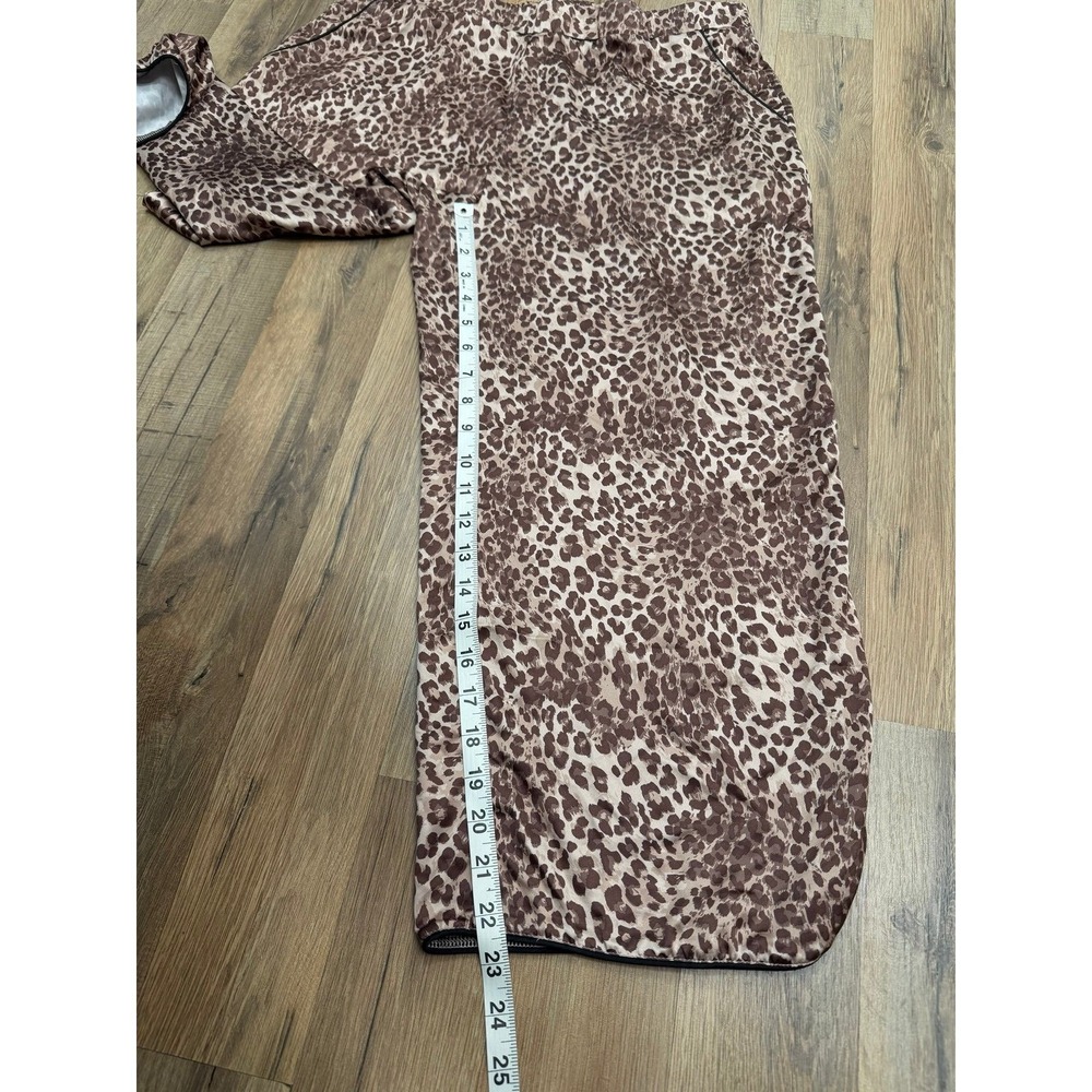 Secret‎ Treasures Leopard Pajama Pants Women's M Lounge Sleepwear - Picture 6 of 9
